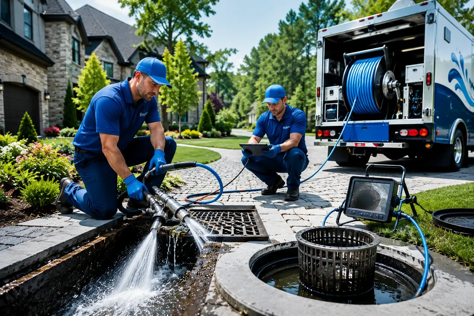 Local outdoor drain cleaning professionals in Bingham, IL